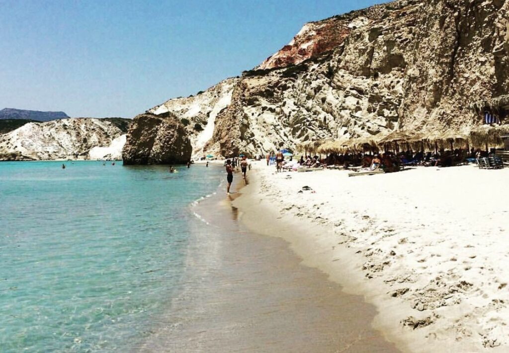 firiplaka beach milos, greece